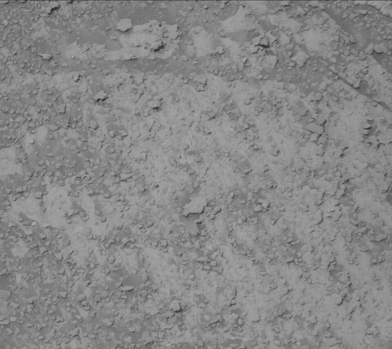 Nasa's Mars rover Curiosity acquired this image using its Mast Camera (Mastcam) on Sol 3495