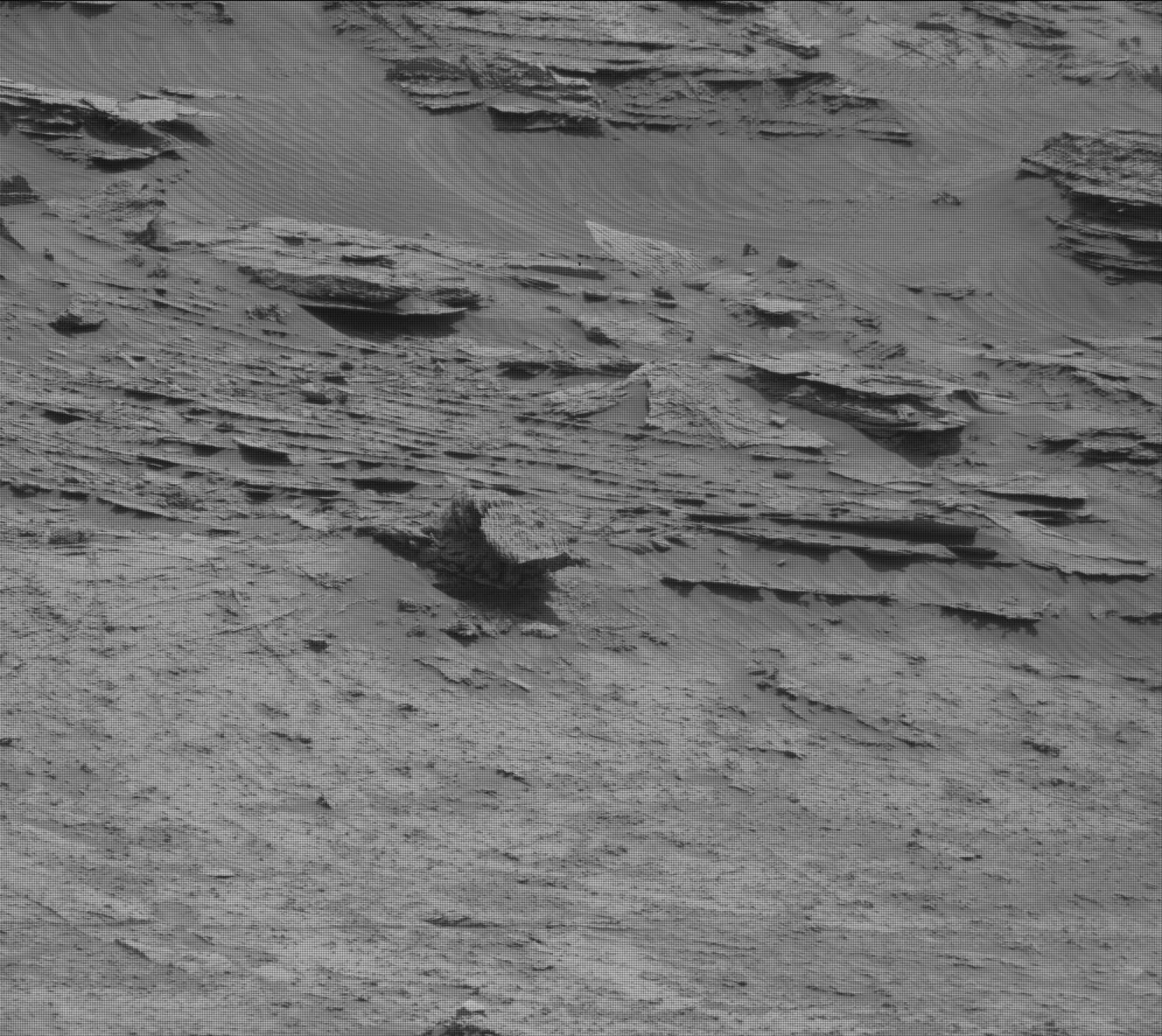 Nasa's Mars rover Curiosity acquired this image using its Mast Camera (Mastcam) on Sol 3503