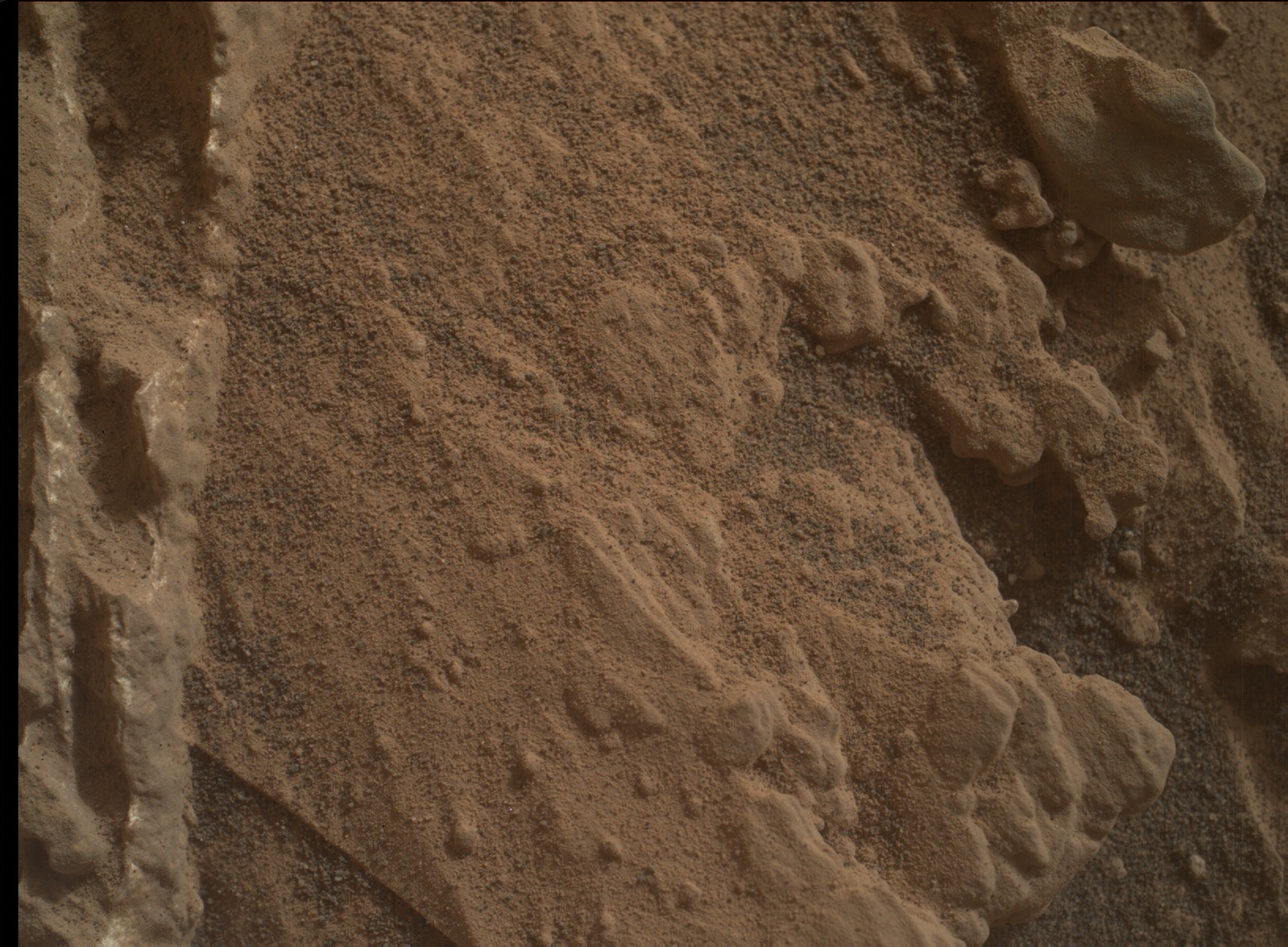 Nasa's Mars rover Curiosity acquired this image using its Mars Hand Lens Imager (MAHLI) on Sol 3503