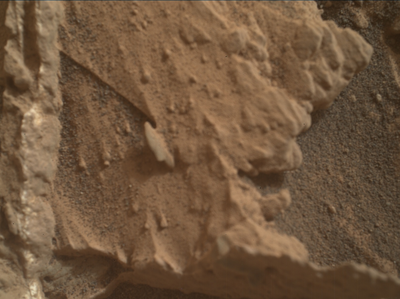 Nasa's Mars rover Curiosity acquired this image using its Mars Hand Lens Imager (MAHLI) on Sol 3503