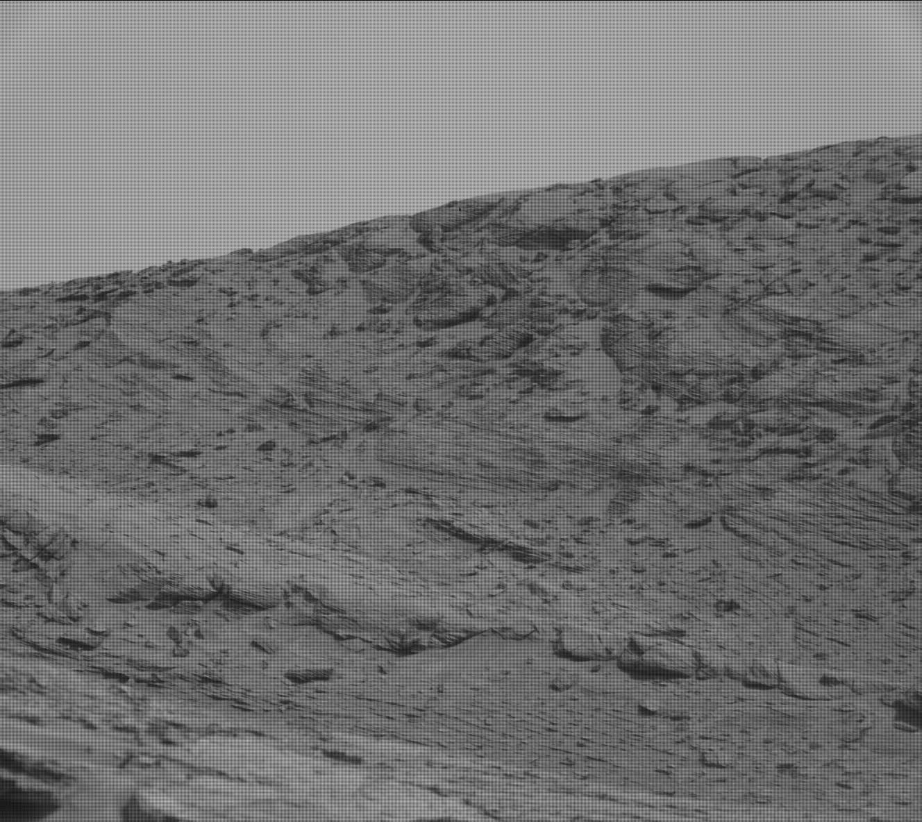 Nasa's Mars rover Curiosity acquired this image using its Mast Camera (Mastcam) on Sol 3504