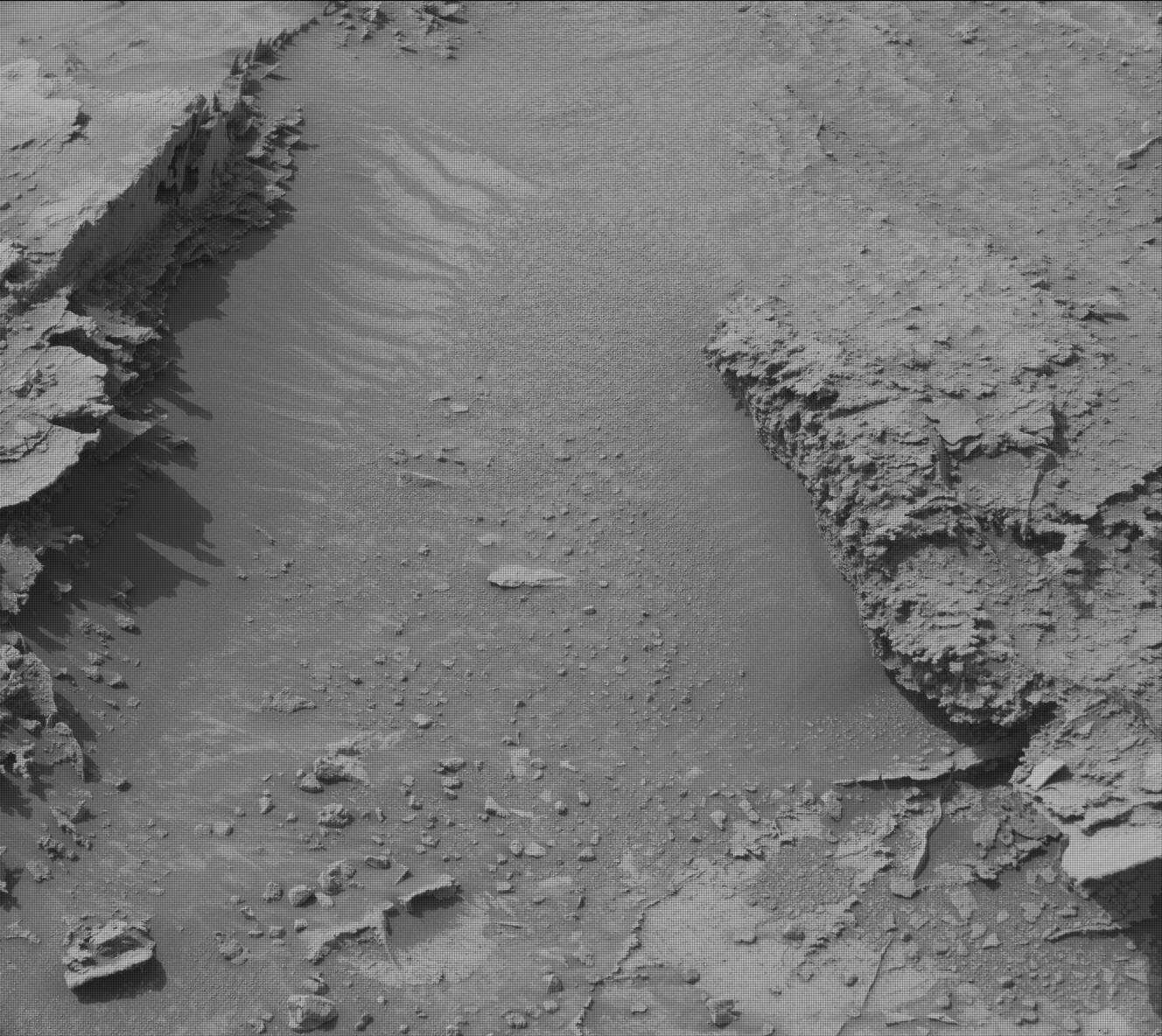 Nasa's Mars rover Curiosity acquired this image using its Mast Camera (Mastcam) on Sol 3506