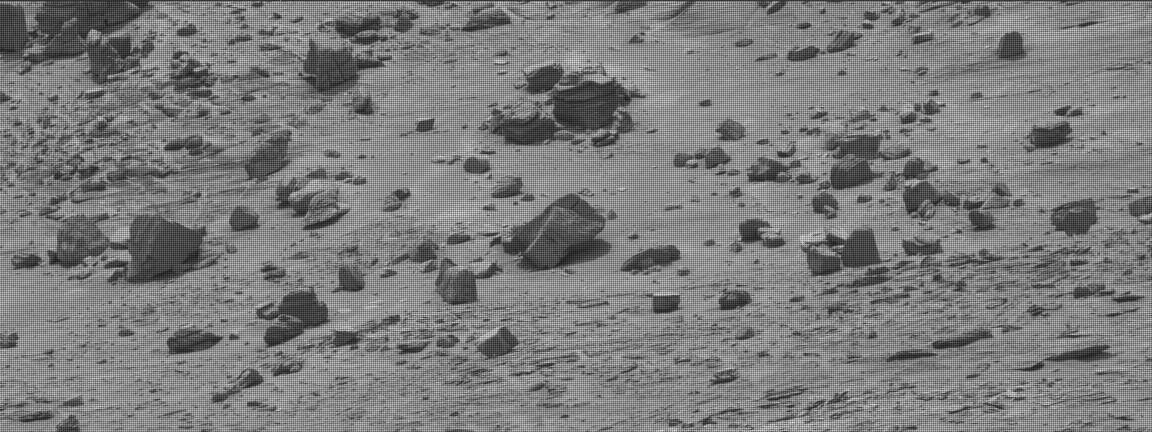 Nasa's Mars rover Curiosity acquired this image using its Mast Camera (Mastcam) on Sol 3507