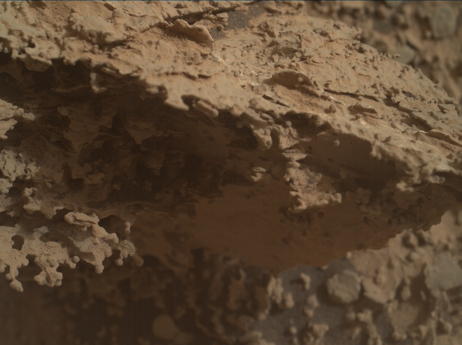 Nasa's Mars rover Curiosity acquired this image using its Mars Hand Lens Imager (MAHLI) on Sol 3508