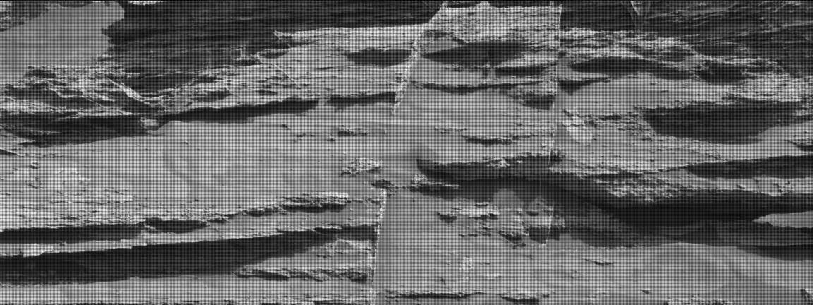 Nasa's Mars rover Curiosity acquired this image using its Mast Camera (Mastcam) on Sol 3511