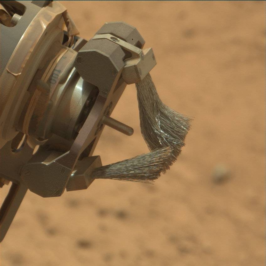 Nasa's Mars rover Curiosity acquired this image using its Mast Camera (Mastcam) on Sol 3511