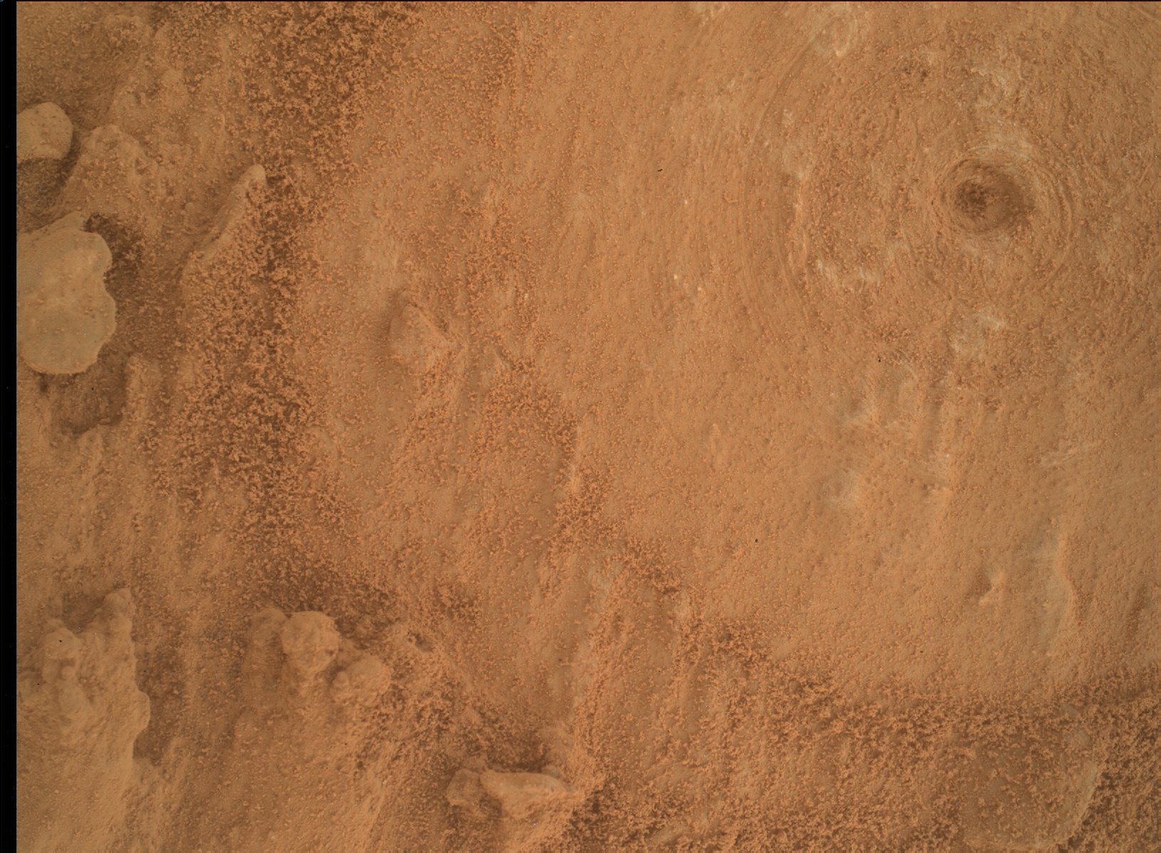 Nasa's Mars rover Curiosity acquired this image using its Mars Hand Lens Imager (MAHLI) on Sol 3511