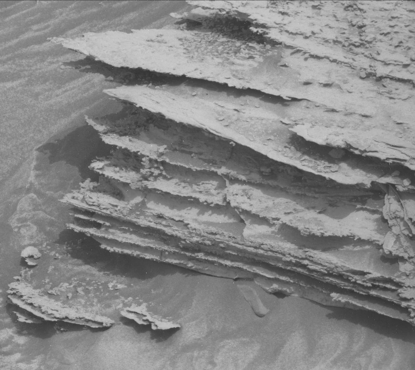 Nasa's Mars rover Curiosity acquired this image using its Mast Camera (Mastcam) on Sol 3512