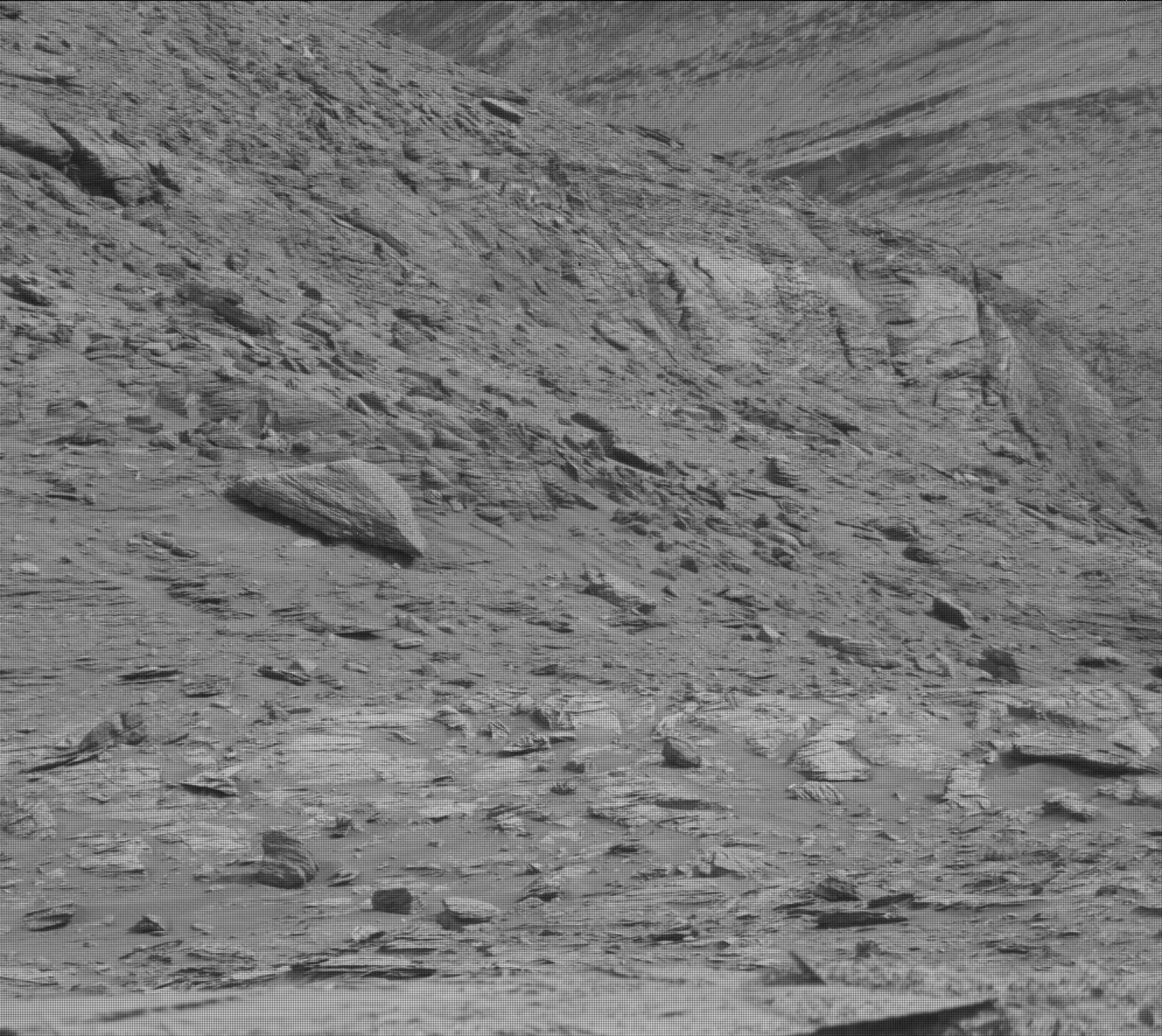 Nasa's Mars rover Curiosity acquired this image using its Mast Camera (Mastcam) on Sol 3514