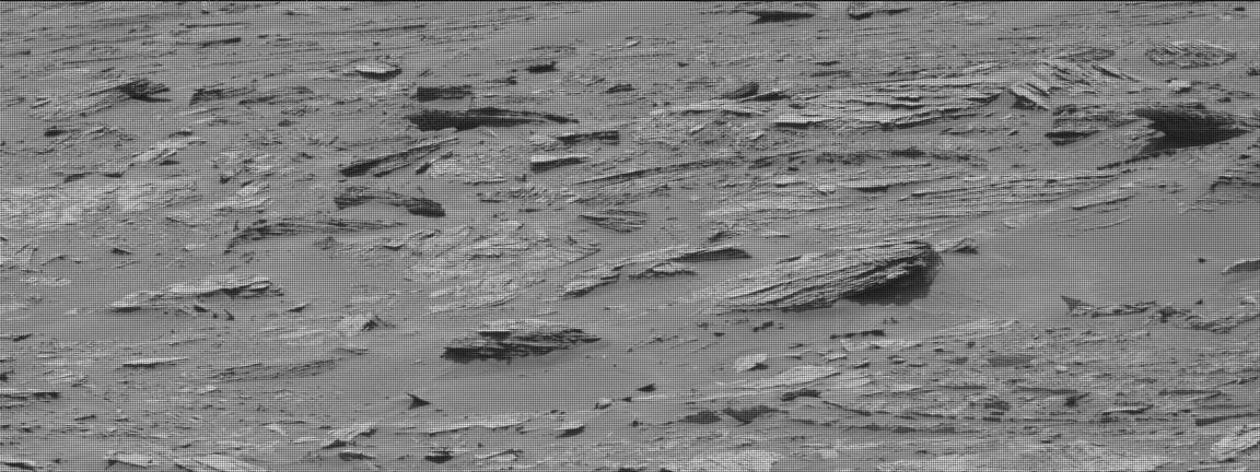 Nasa's Mars rover Curiosity acquired this image using its Mast Camera (Mastcam) on Sol 3518