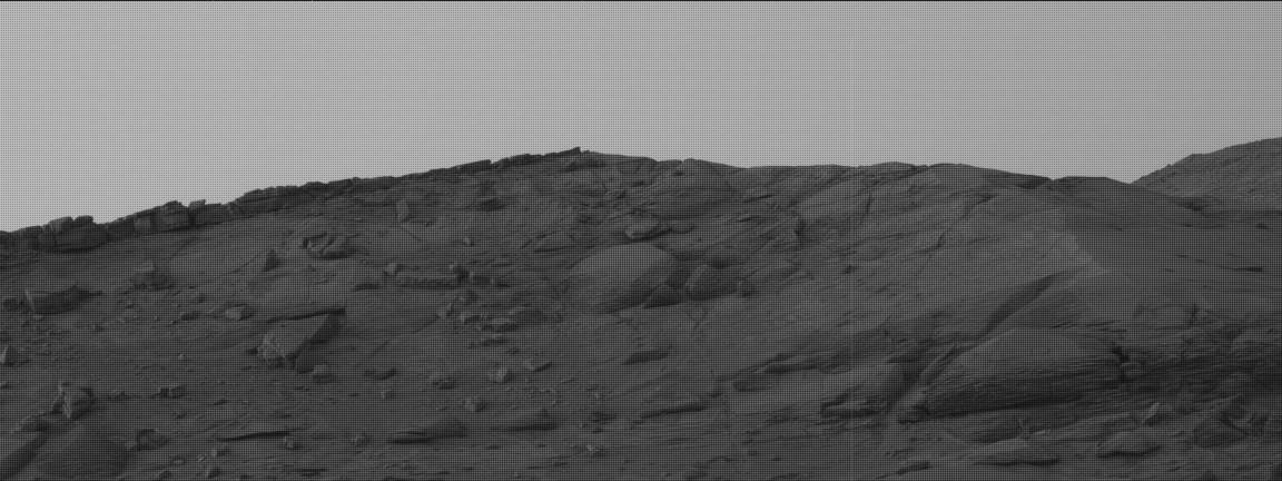 Nasa's Mars rover Curiosity acquired this image using its Mast Camera (Mastcam) on Sol 3522