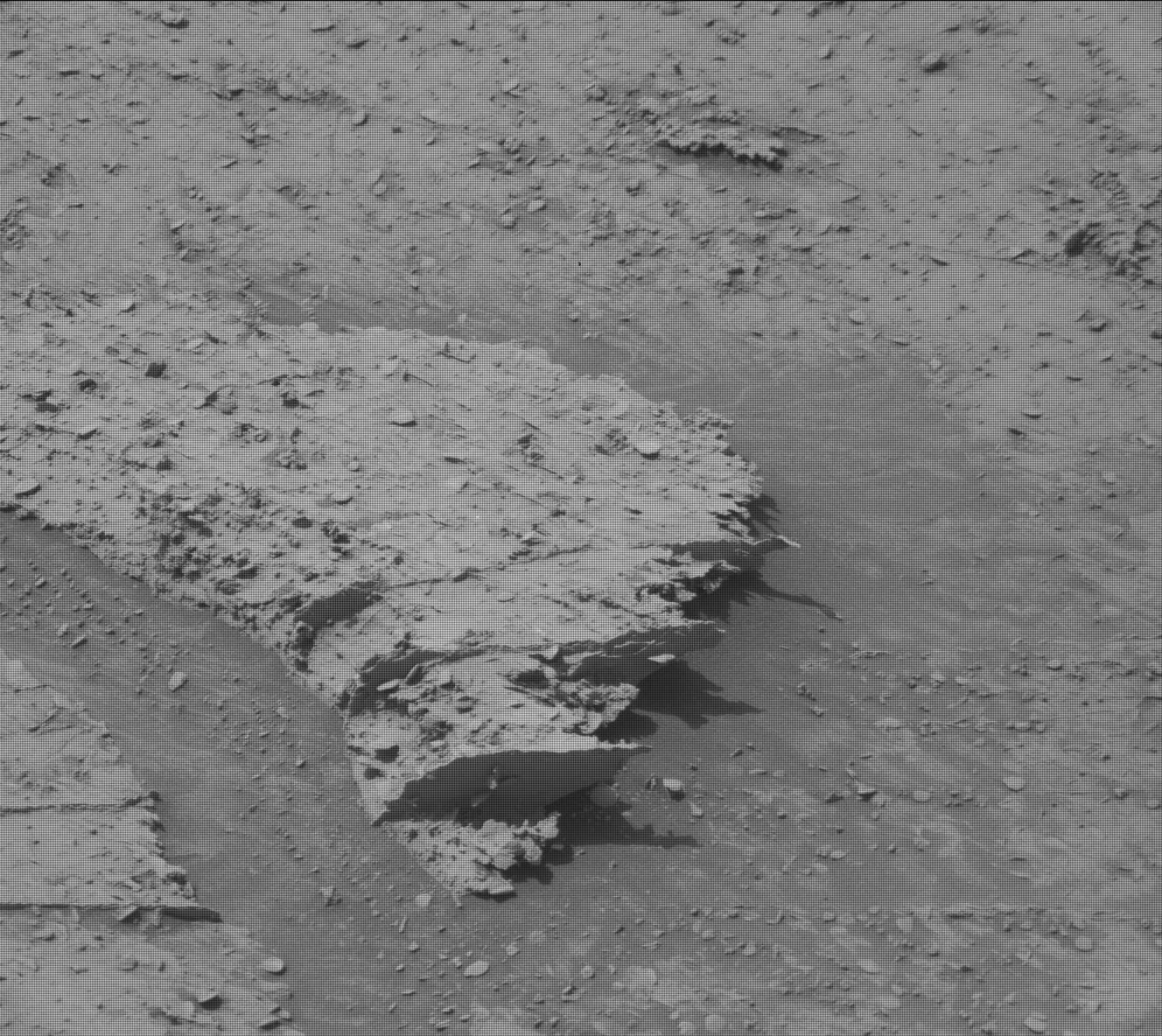 Nasa's Mars rover Curiosity acquired this image using its Mast Camera (Mastcam) on Sol 3526