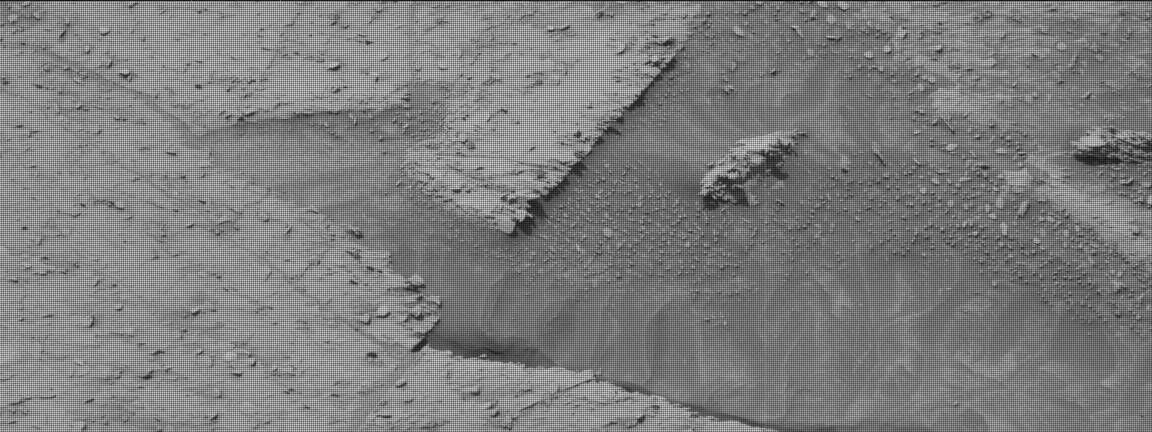 Nasa's Mars rover Curiosity acquired this image using its Mast Camera (Mastcam) on Sol 3529