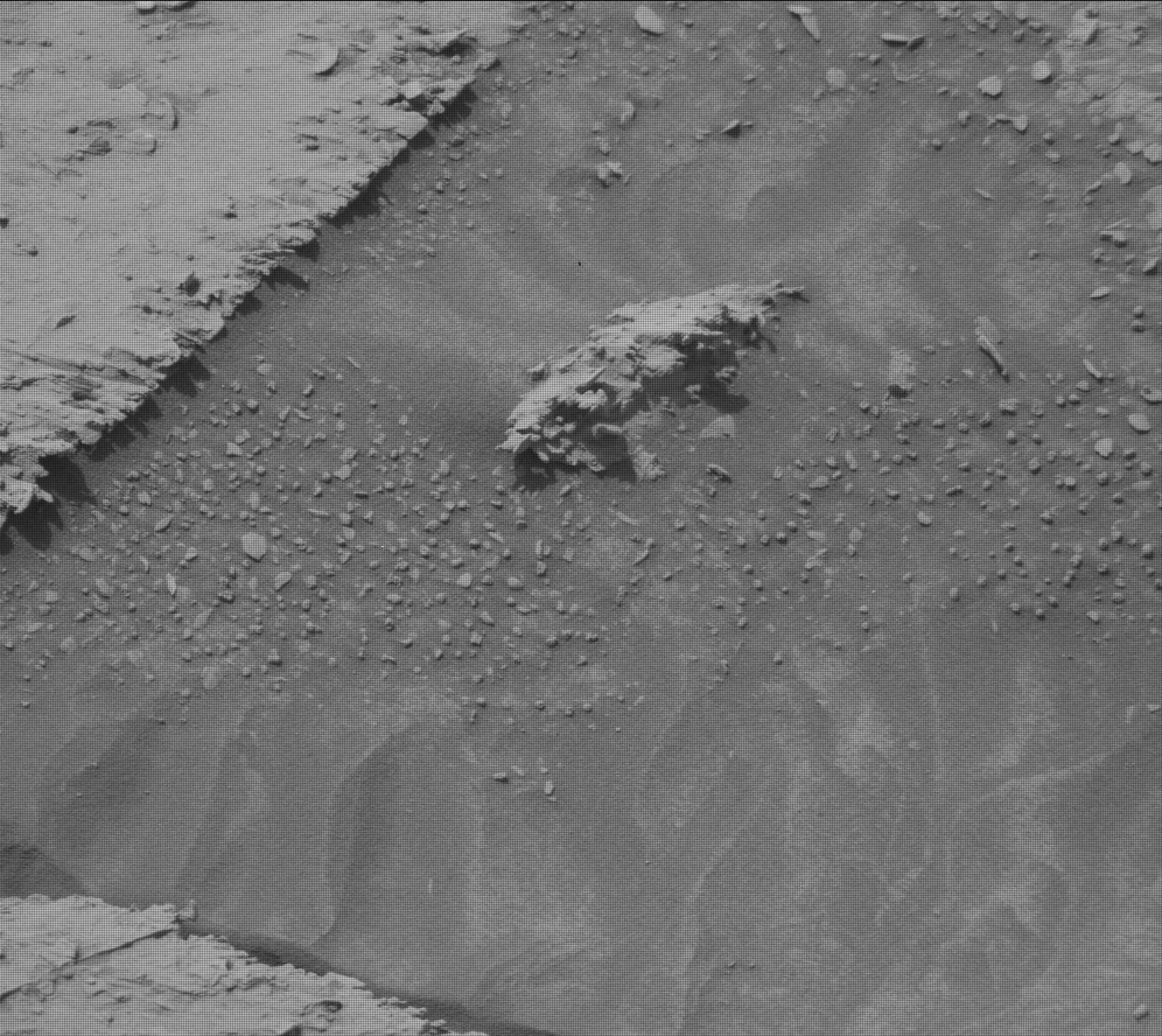 Nasa's Mars rover Curiosity acquired this image using its Mast Camera (Mastcam) on Sol 3529