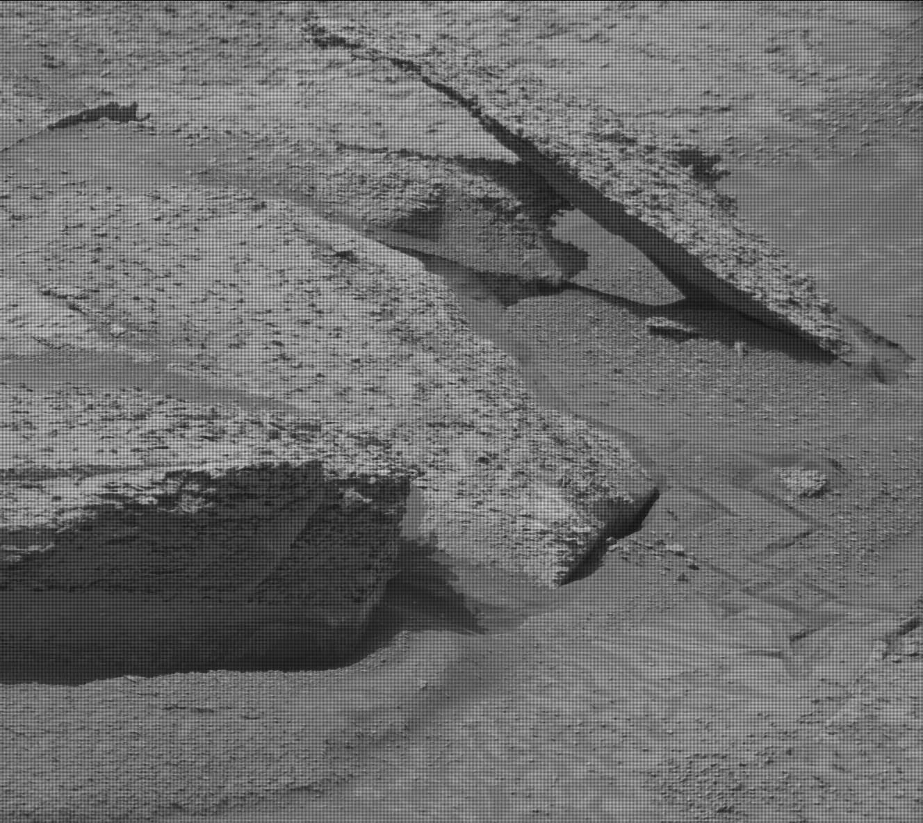 Nasa's Mars rover Curiosity acquired this image using its Mast Camera (Mastcam) on Sol 3530