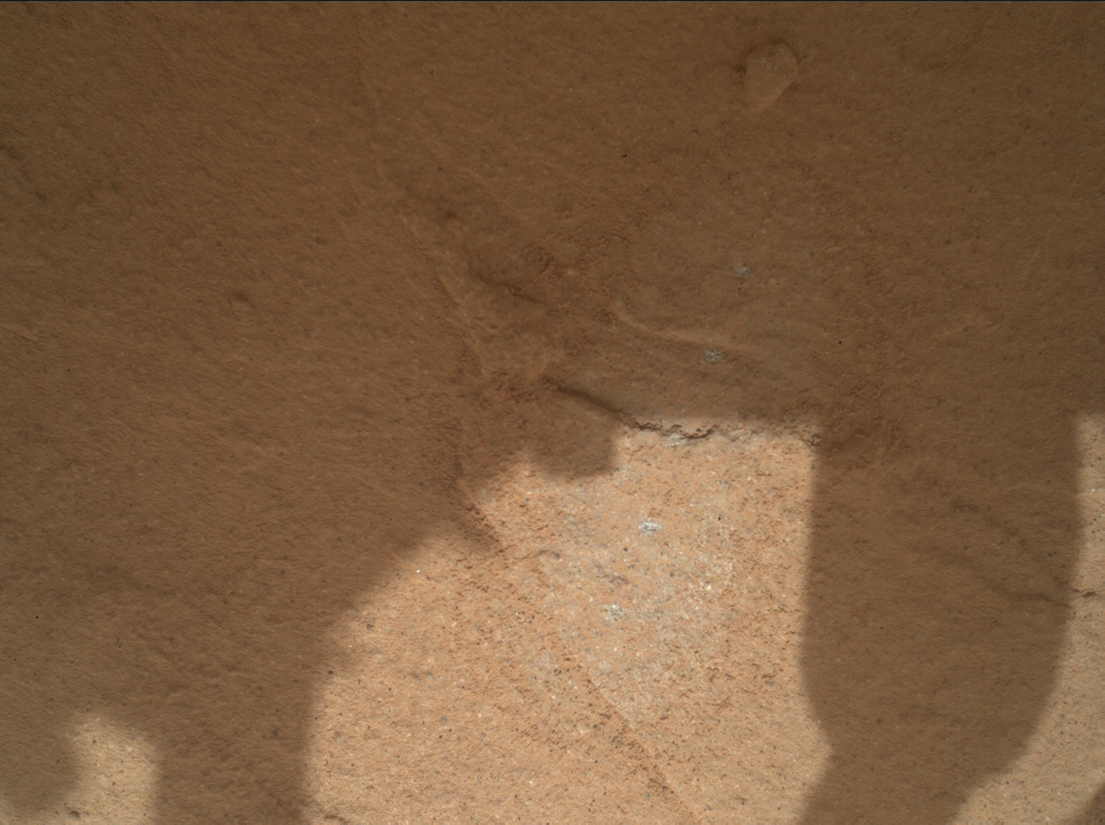 Nasa's Mars rover Curiosity acquired this image using its Mars Hand Lens Imager (MAHLI) on Sol 3531