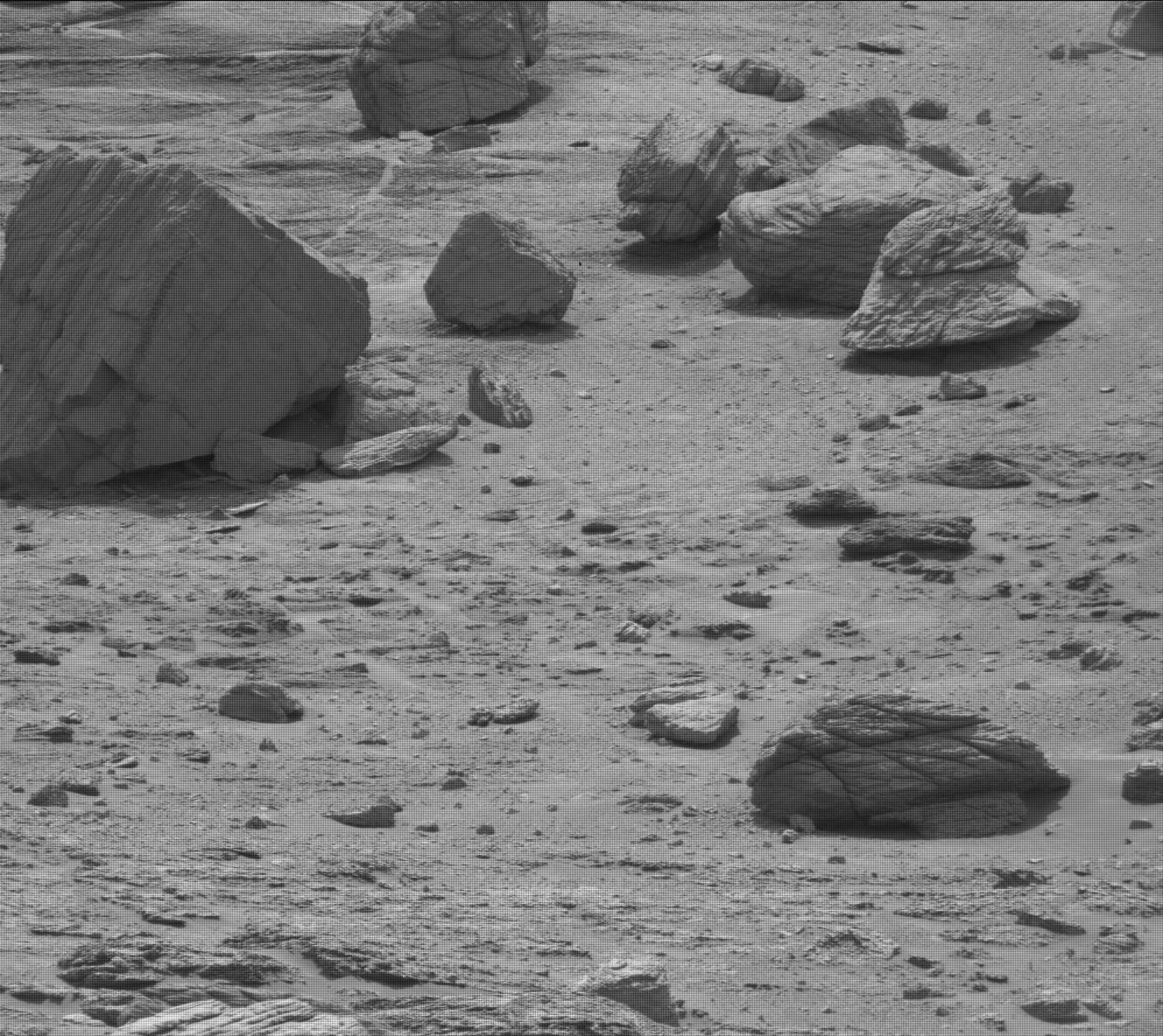 Nasa's Mars rover Curiosity acquired this image using its Mast Camera (Mastcam) on Sol 3532
