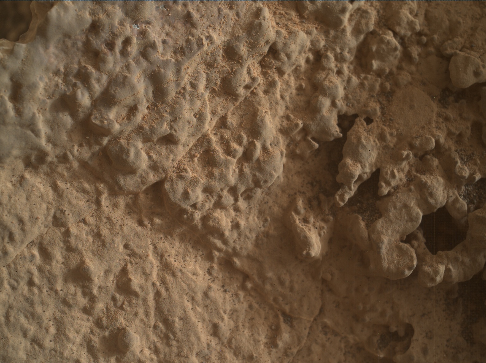 Nasa's Mars rover Curiosity acquired this image using its Mars Hand Lens Imager (MAHLI) on Sol 3532
