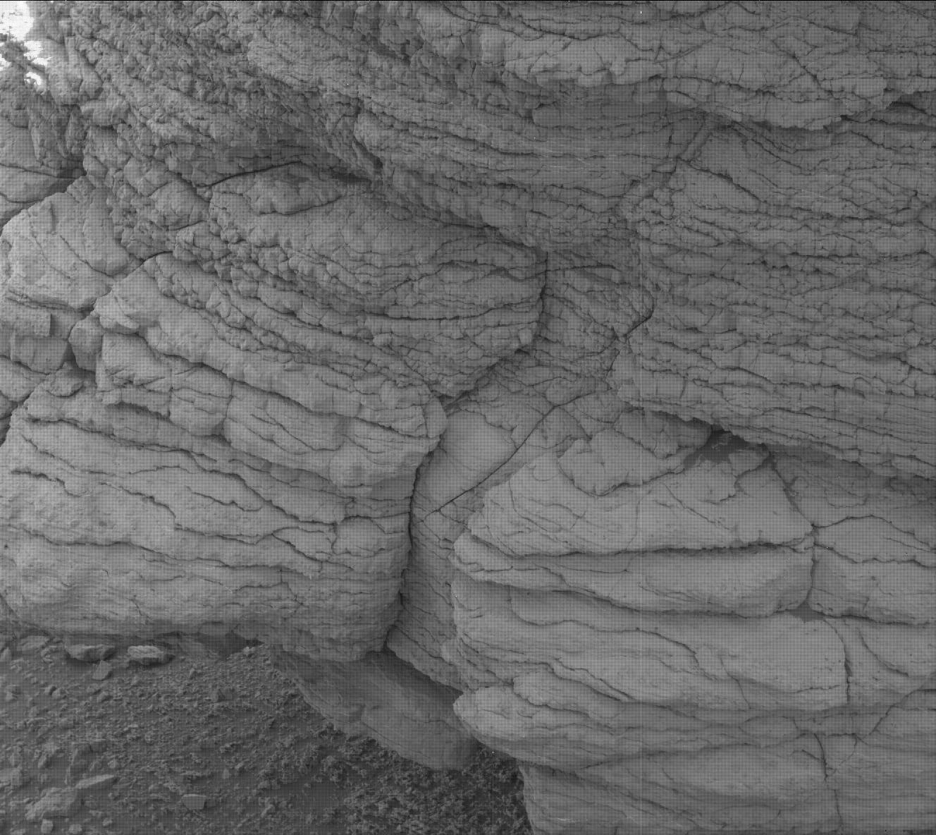 Nasa's Mars rover Curiosity acquired this image using its Mast Camera (Mastcam) on Sol 3533
