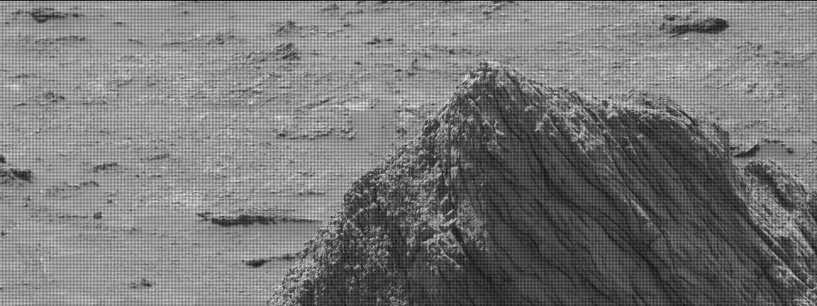 Nasa's Mars rover Curiosity acquired this image using its Mast Camera (Mastcam) on Sol 3534