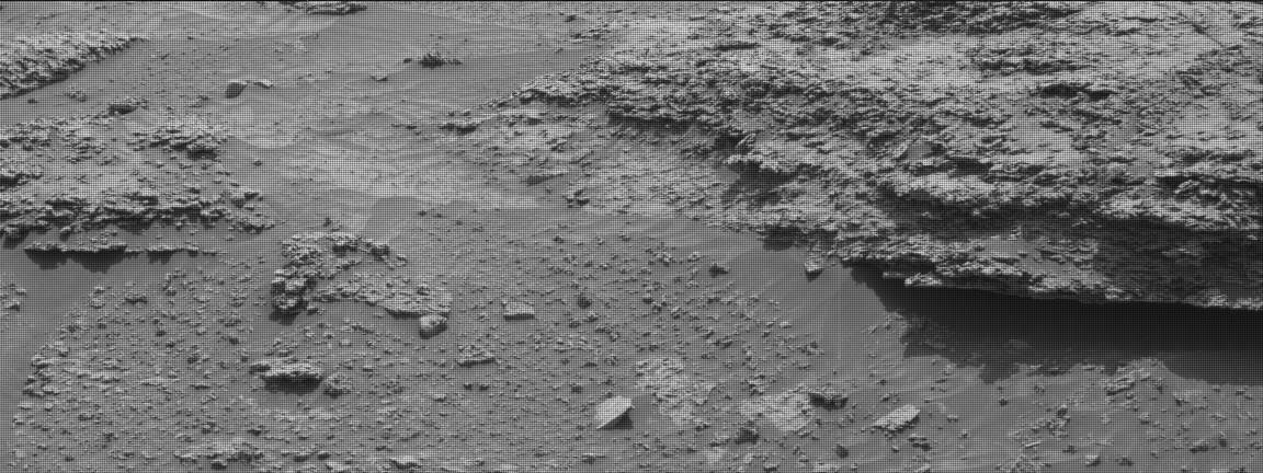 Nasa's Mars rover Curiosity acquired this image using its Mast Camera (Mastcam) on Sol 3539