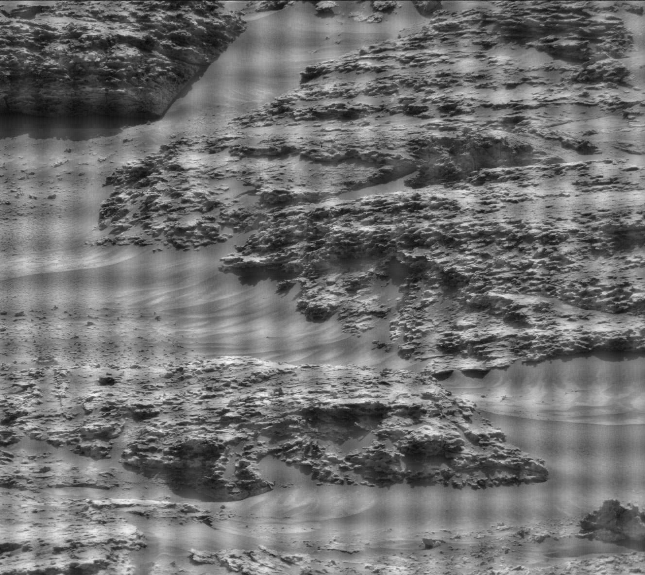 Nasa's Mars rover Curiosity acquired this image using its Mast Camera (Mastcam) on Sol 3539