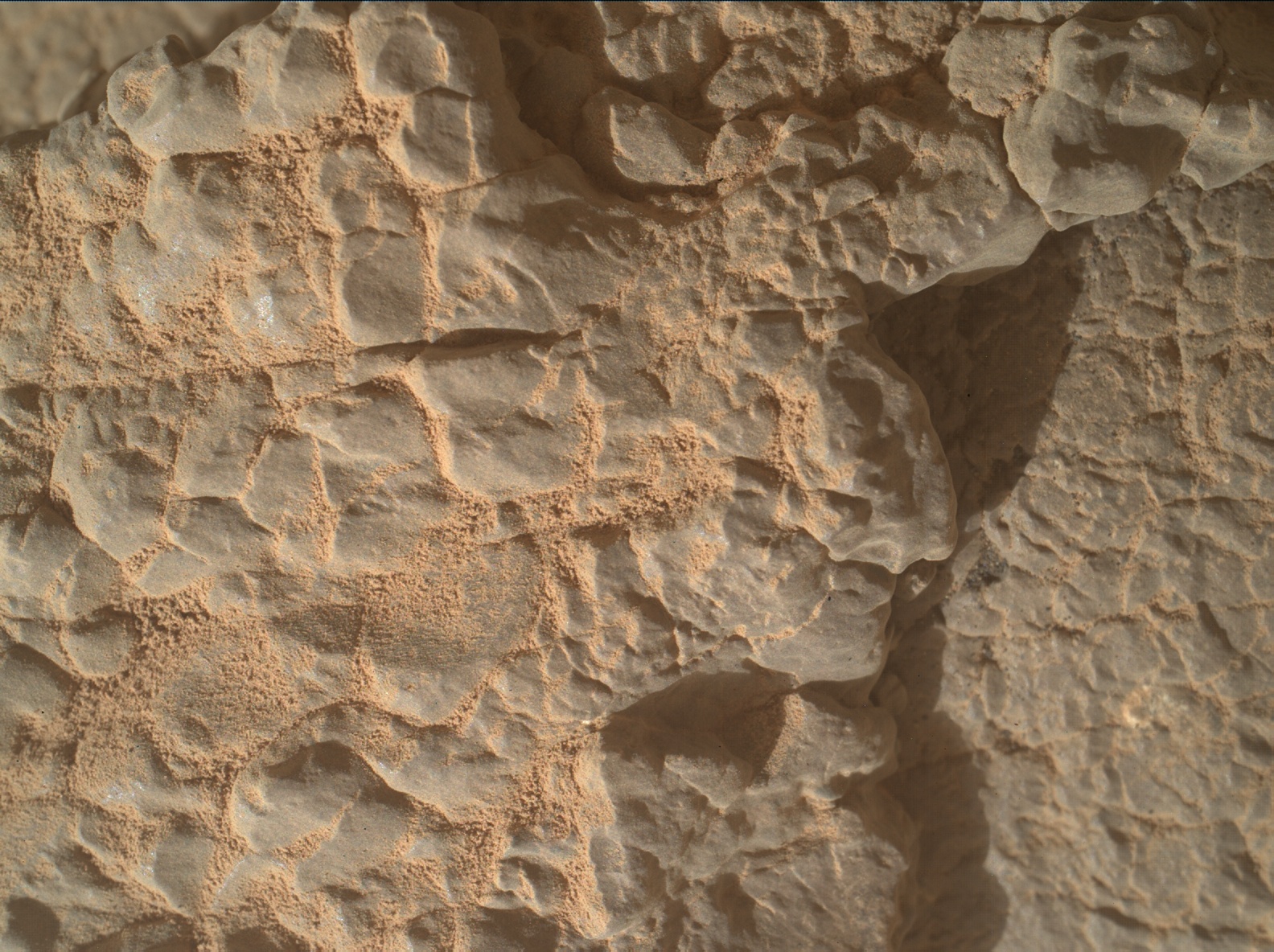 Nasa's Mars rover Curiosity acquired this image using its Mars Hand Lens Imager (MAHLI) on Sol 3539