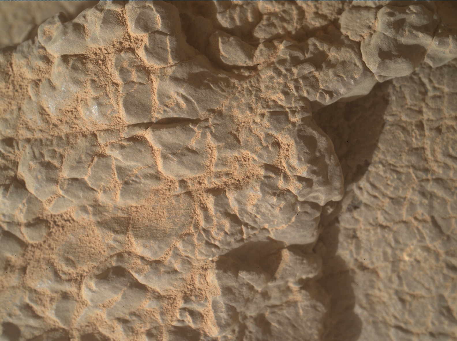 Nasa's Mars rover Curiosity acquired this image using its Mars Hand Lens Imager (MAHLI) on Sol 3539