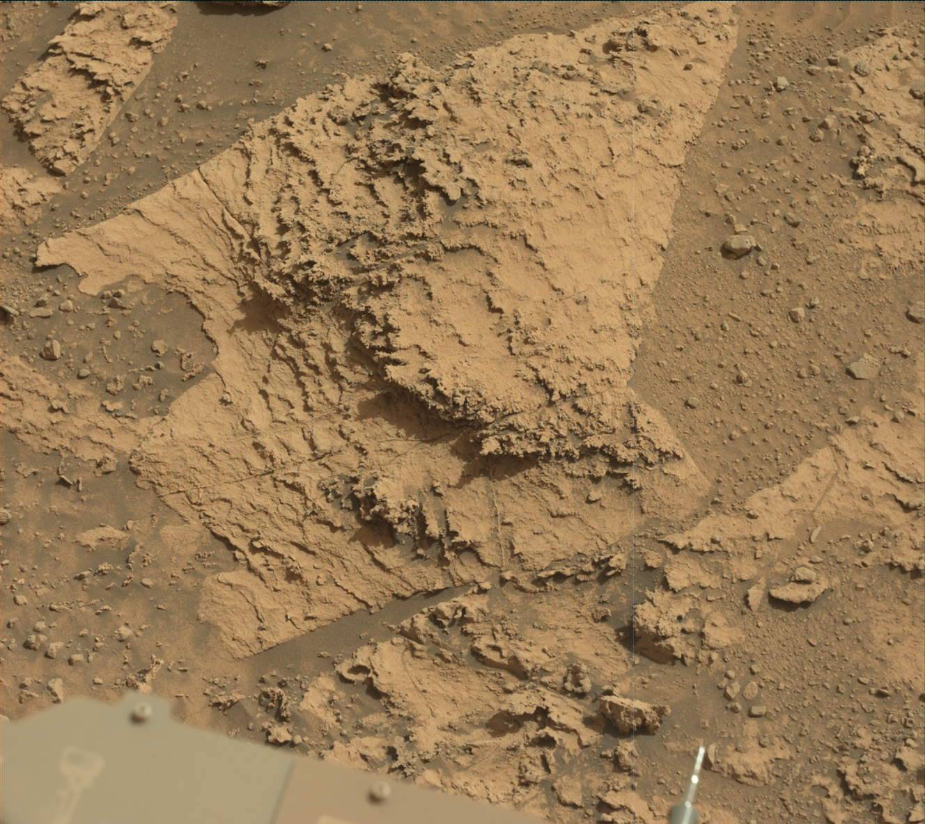 Nasa's Mars rover Curiosity acquired this image using its Mast Camera (Mastcam) on Sol 3540