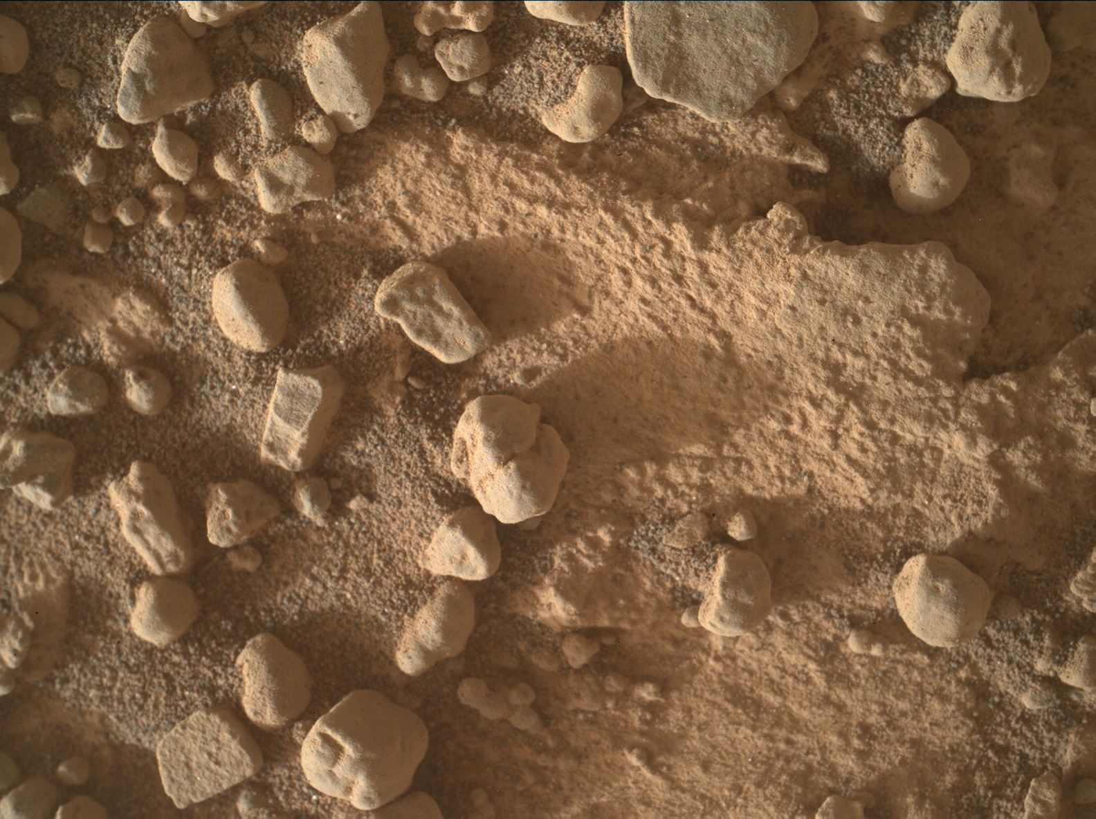 Nasa's Mars rover Curiosity acquired this image using its Mars Hand Lens Imager (MAHLI) on Sol 3541