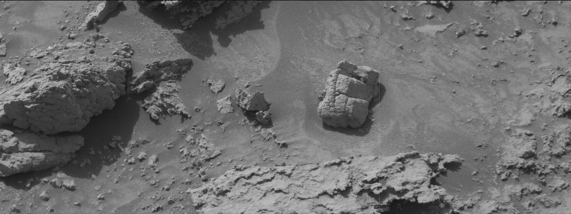 Nasa's Mars rover Curiosity acquired this image using its Mast Camera (Mastcam) on Sol 3542