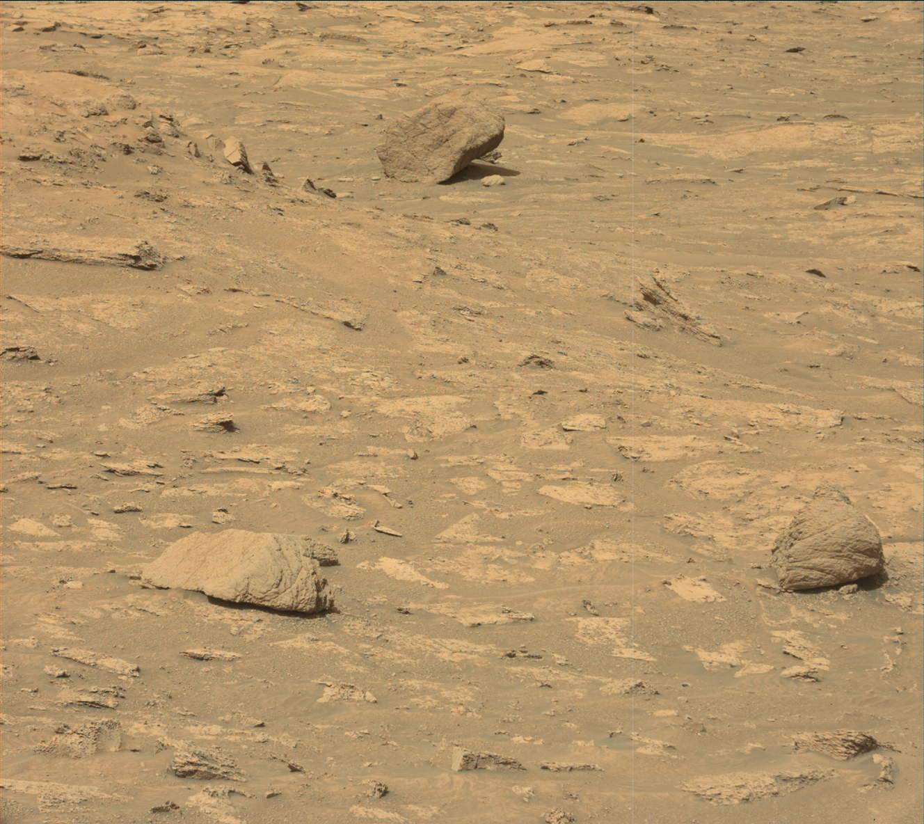 Nasa's Mars rover Curiosity acquired this image using its Mast Camera (Mastcam) on Sol 3543
