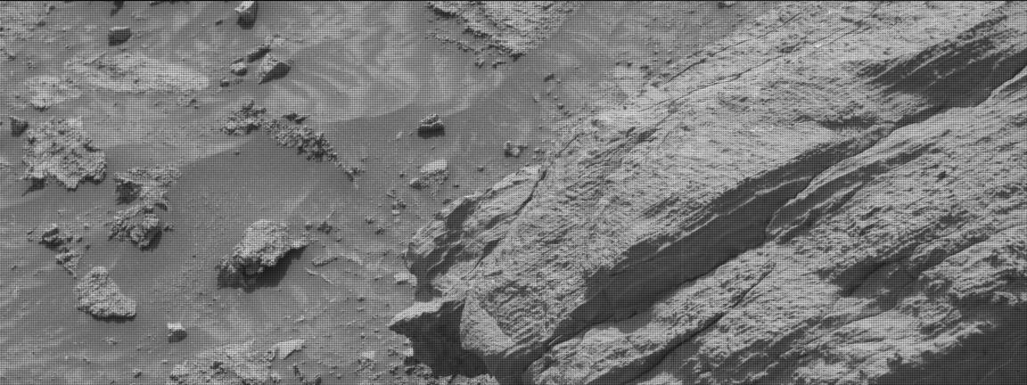 Nasa's Mars rover Curiosity acquired this image using its Mast Camera (Mastcam) on Sol 3544