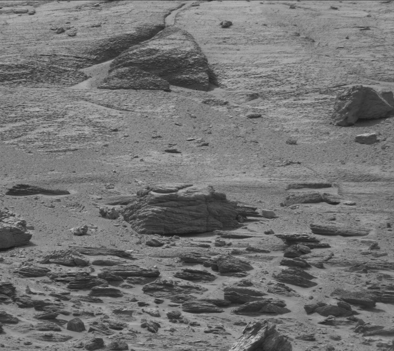 Nasa's Mars rover Curiosity acquired this image using its Mast Camera (Mastcam) on Sol 3544