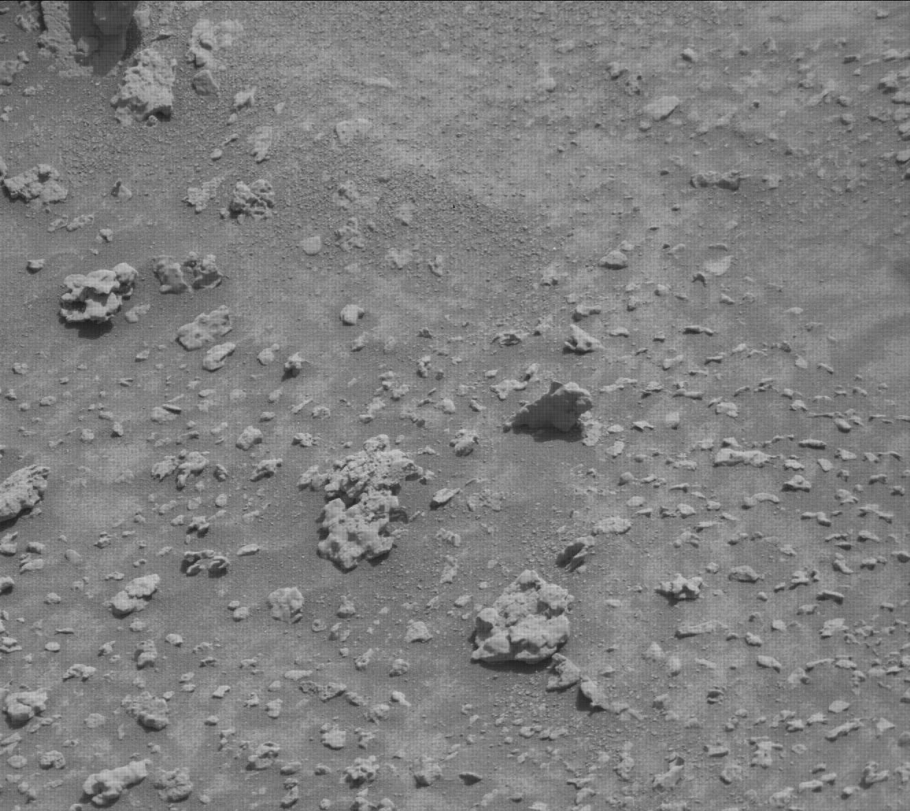 Nasa's Mars rover Curiosity acquired this image using its Mast Camera (Mastcam) on Sol 3545