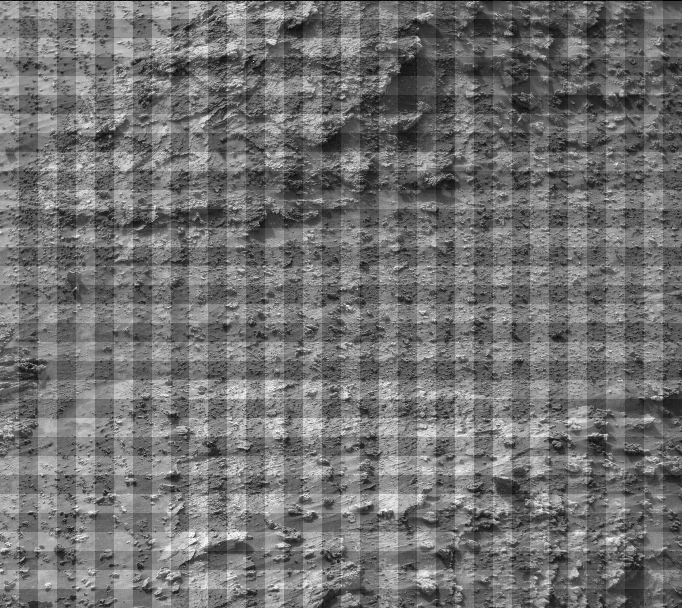 Nasa's Mars rover Curiosity acquired this image using its Mast Camera (Mastcam) on Sol 3546