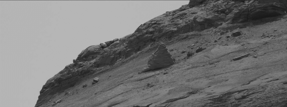 Nasa's Mars rover Curiosity acquired this image using its Mast Camera (Mastcam) on Sol 3548