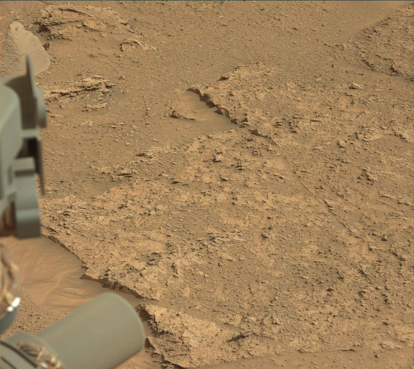 Nasa's Mars rover Curiosity acquired this image using its Mast Camera (Mastcam) on Sol 3549