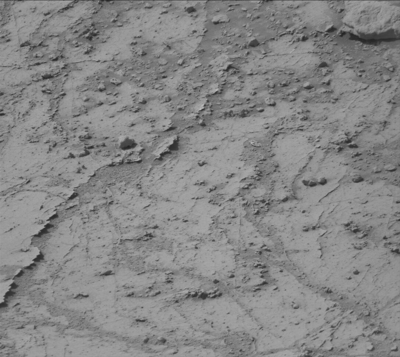 Nasa's Mars rover Curiosity acquired this image using its Mast Camera (Mastcam) on Sol 3551