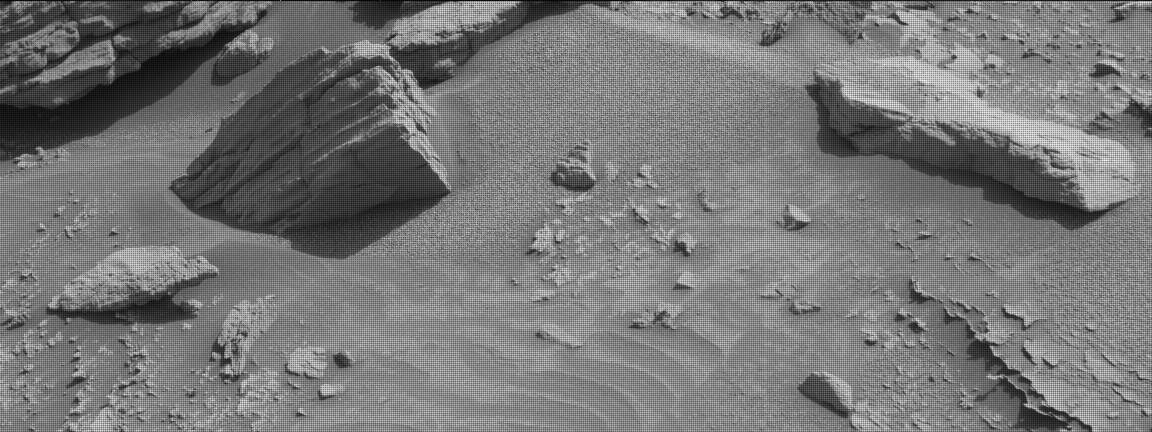 Nasa's Mars rover Curiosity acquired this image using its Mast Camera (Mastcam) on Sol 3553