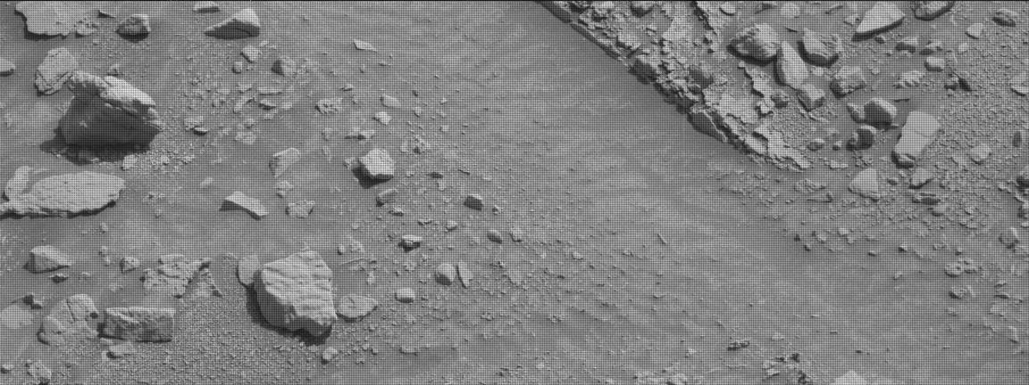Nasa's Mars rover Curiosity acquired this image using its Mast Camera (Mastcam) on Sol 3553