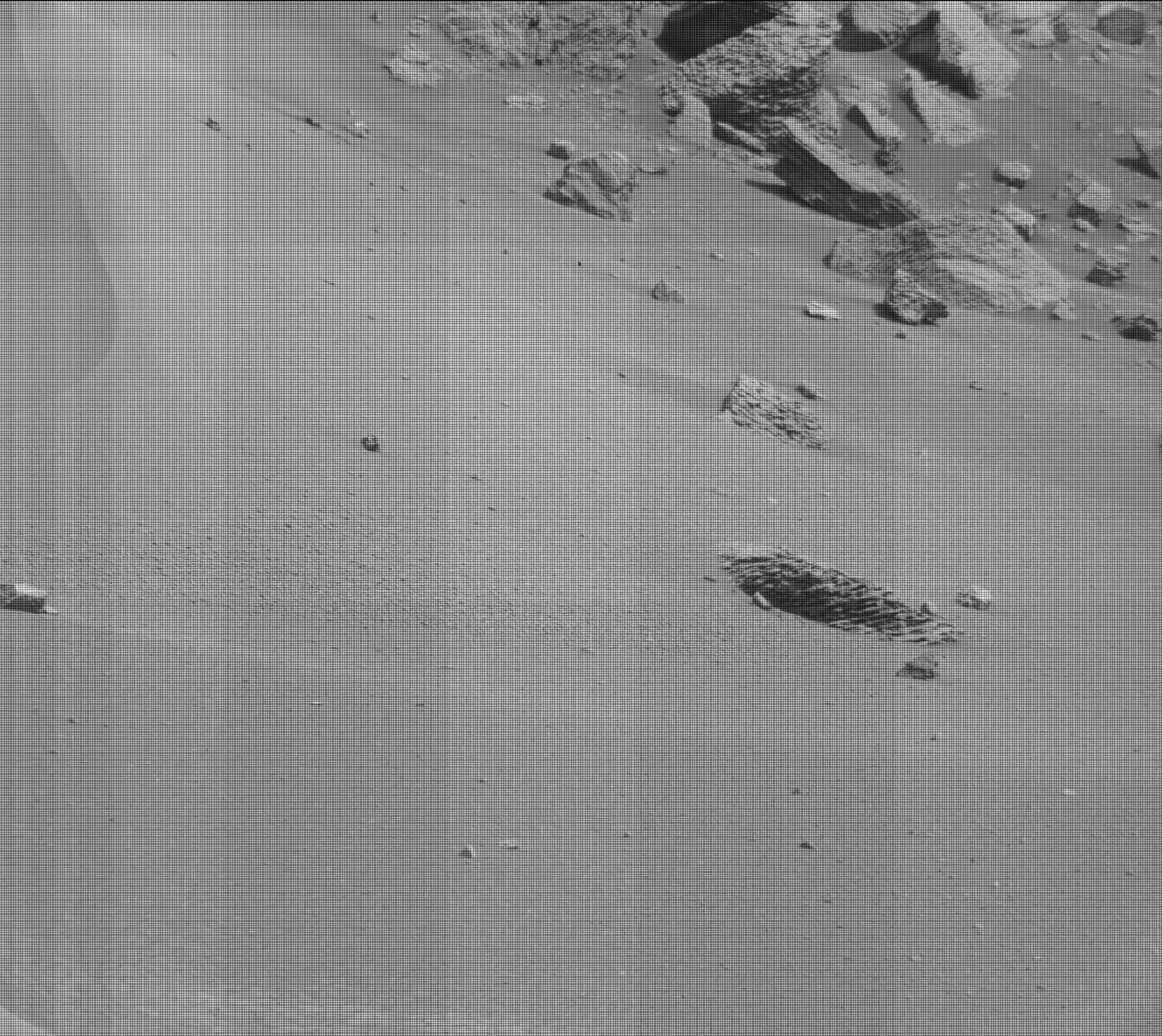Nasa's Mars rover Curiosity acquired this image using its Mast Camera (Mastcam) on Sol 3555