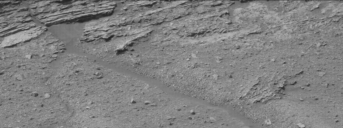 Nasa's Mars rover Curiosity acquired this image using its Mast Camera (Mastcam) on Sol 3556