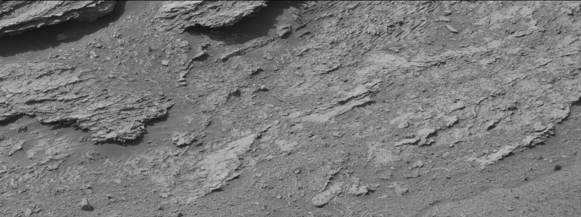 Nasa's Mars rover Curiosity acquired this image using its Mast Camera (Mastcam) on Sol 3556