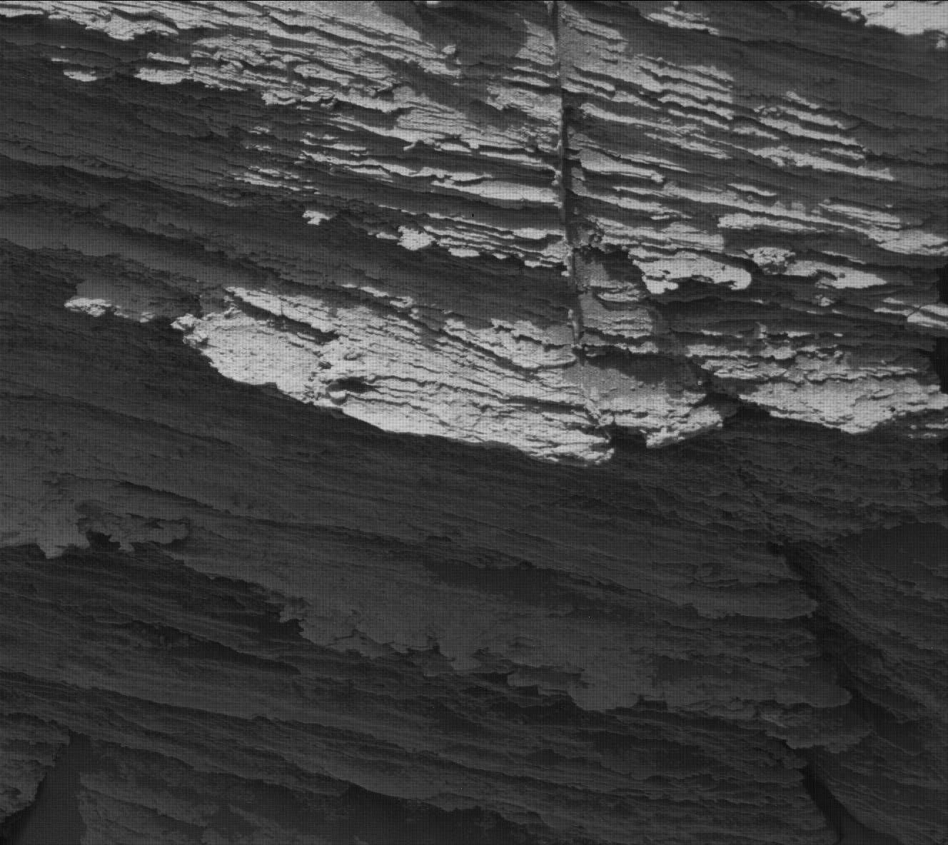 Nasa's Mars rover Curiosity acquired this image using its Mast Camera (Mastcam) on Sol 3558