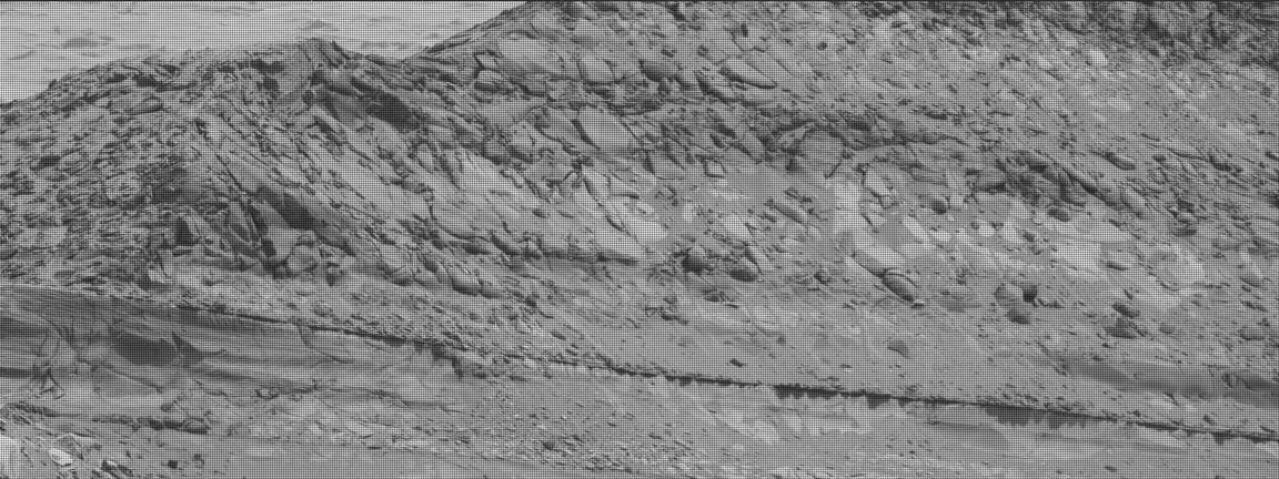 Nasa's Mars rover Curiosity acquired this image using its Mast Camera (Mastcam) on Sol 3562
