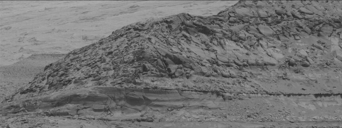 Nasa's Mars rover Curiosity acquired this image using its Mast Camera (Mastcam) on Sol 3564
