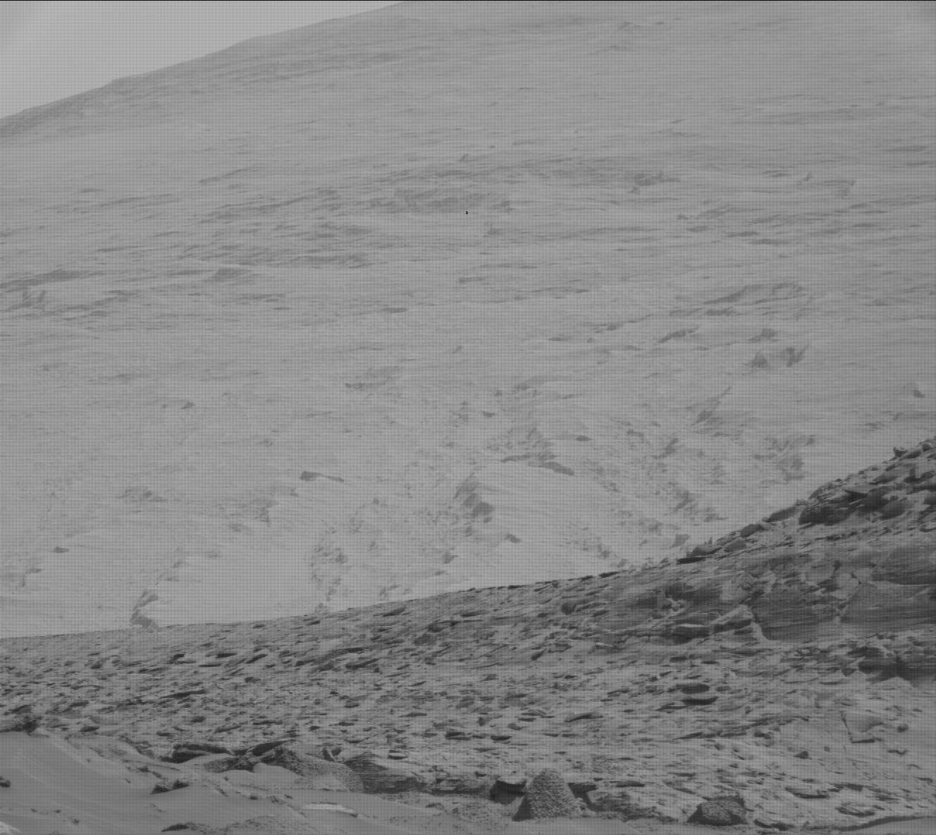 Nasa's Mars rover Curiosity acquired this image using its Mast Camera (Mastcam) on Sol 3565