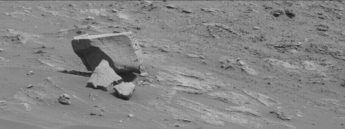 Nasa's Mars rover Curiosity acquired this image using its Mast Camera (Mastcam) on Sol 3566