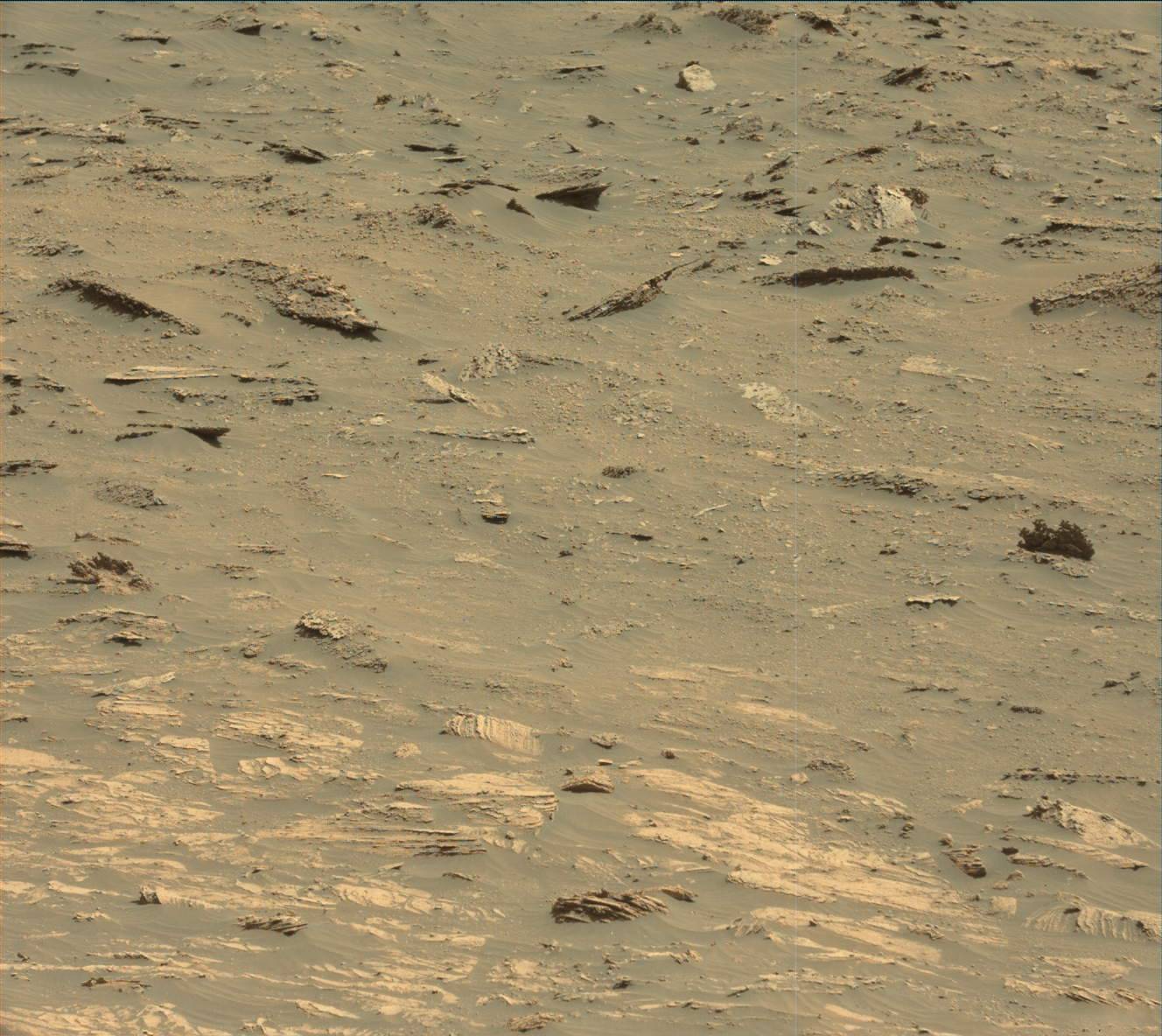 Nasa's Mars rover Curiosity acquired this image using its Mast Camera (Mastcam) on Sol 3570